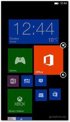 Windows Phone 8 prispôsobuje dlaždice 7