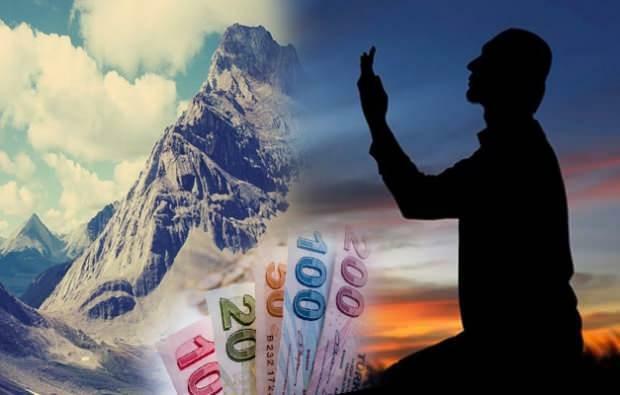 Modlitba zaplatiť dlh až po horu