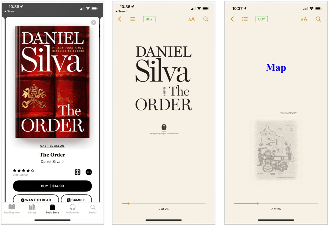 Aplikácia Apple Books versus Amazon Kindle Books 2020