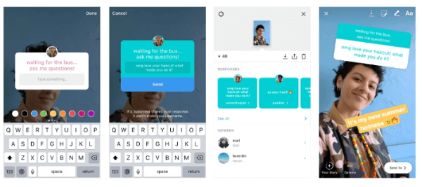 Instagram debutoval s interaktívnou nálepkou s otázkami v Instagram Stories, novým zábavným spôsobom, ako začať konverzáciu so svojimi priateľmi, aby ste sa navzájom lepšie spoznali.