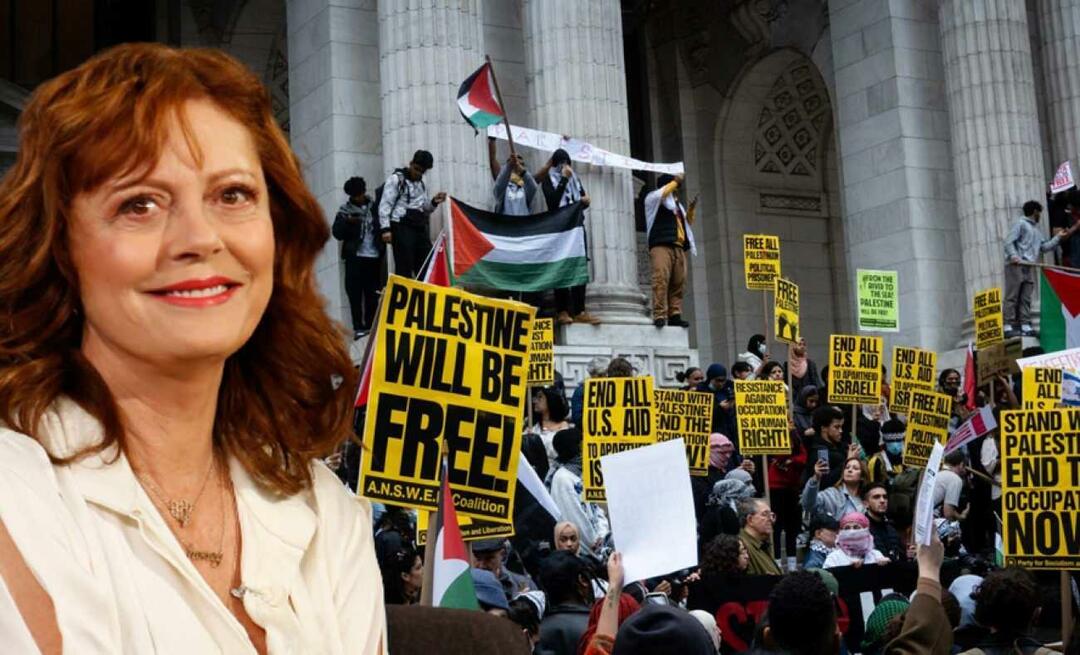New York sa postavil za Palestínu! Susan Sarandon vyzvala Izrael: Je čas byť slobodný