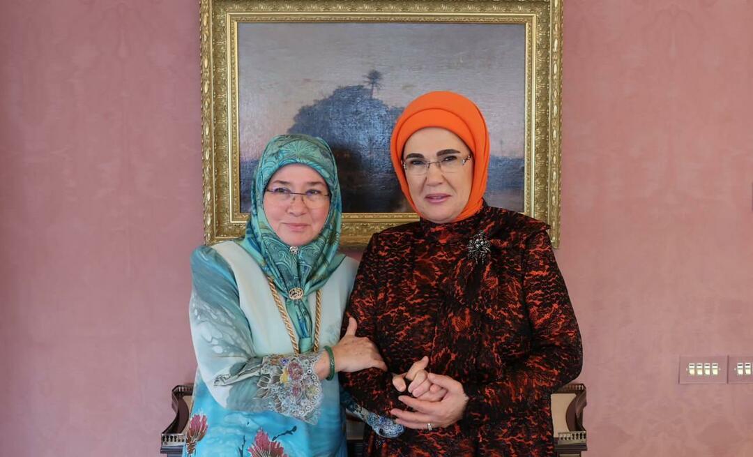 Prvá dáma Erdoğan sa stretla s kráľovnou Malajzie!