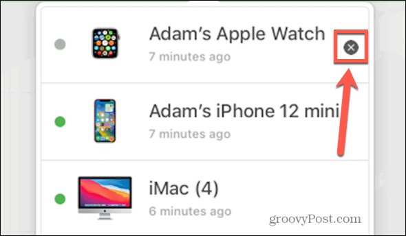 icloud odstrániť Apple Watch x