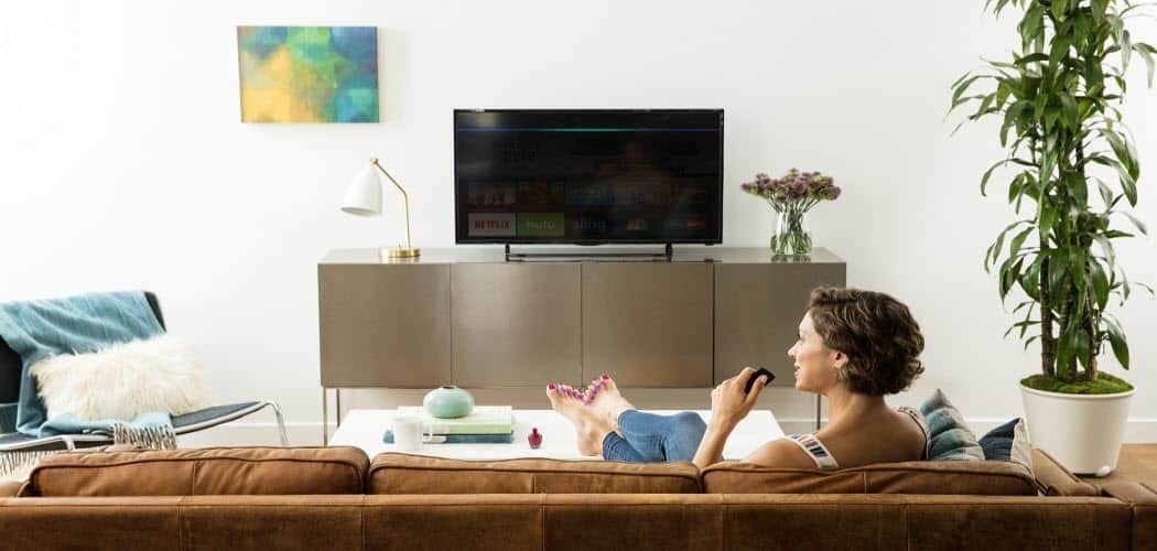 Amazon Fire TV Alexa Obývačka