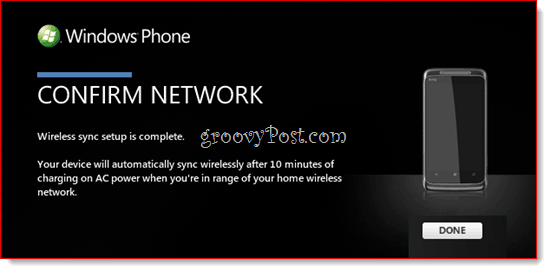 Bezdrôtová synchronizácia so systémom Windows Phone 7 so systémom Zune