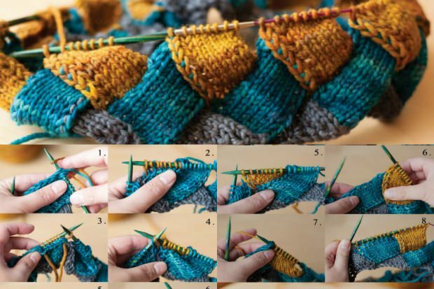 Najjednoduchší štýl pletenia: Praktické pletenie s krížovým kosoštvorcom