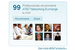 at & t recomendation ads