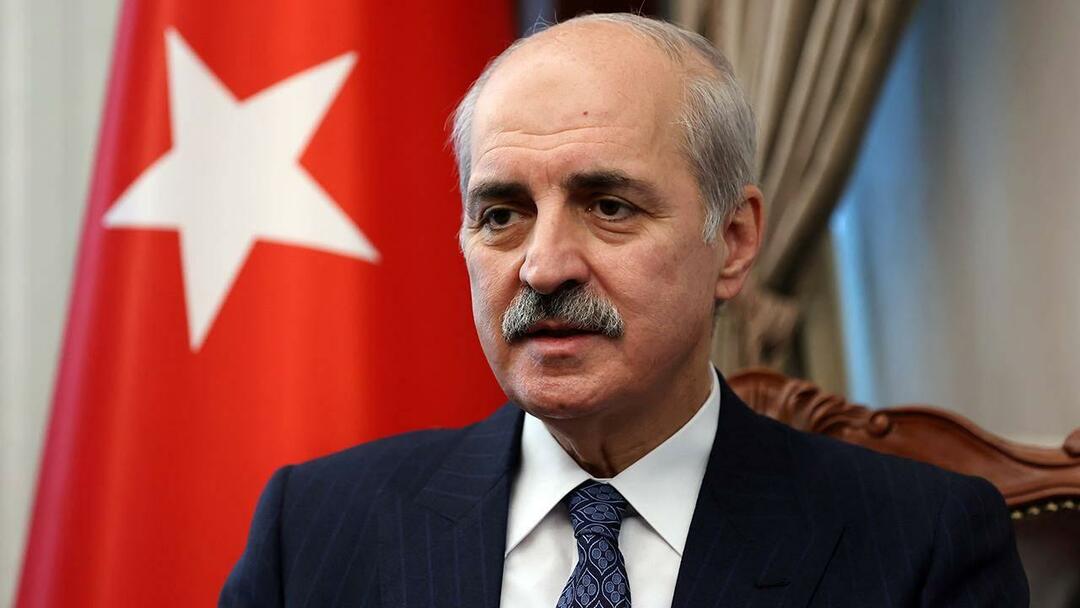  Numan Kurtulmuş, predseda Veľkého národného zhromaždenia v Turci