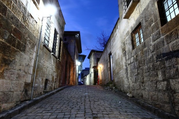 Historické ulice v Gaziantep