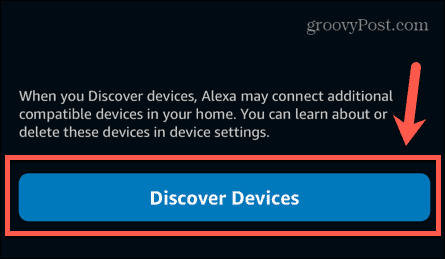 Alexa Discover zariadenia