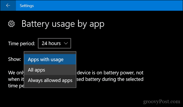 Ako povoliť aplikáciám odosielať upozornenia v režime šetrenia batérie v systéme Windows 10