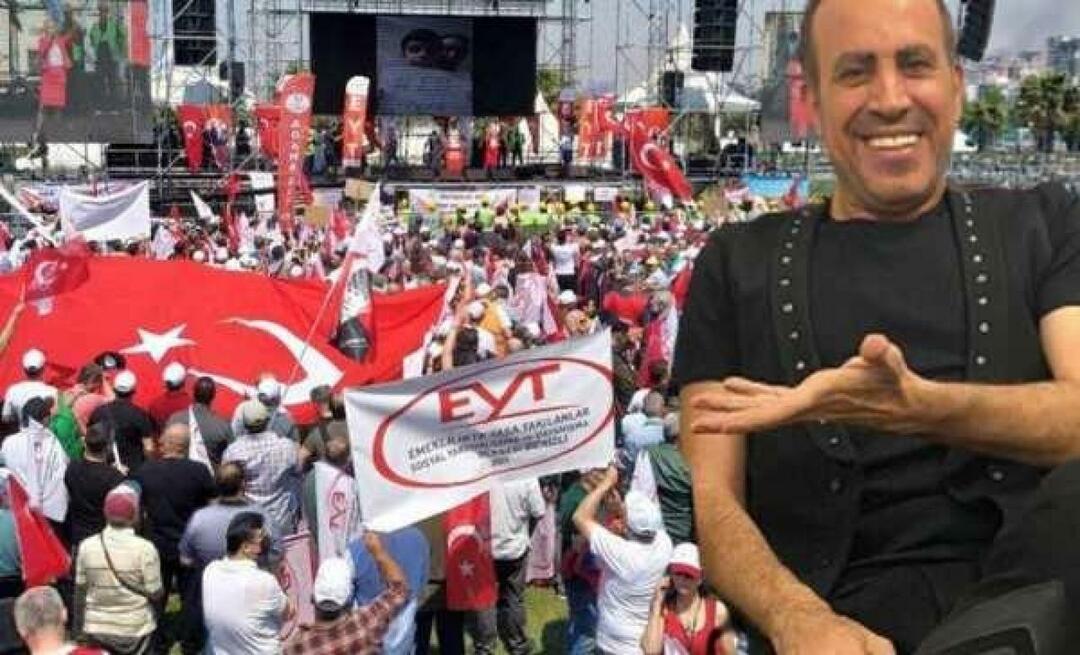 Haluk Levent oslovil členov EYT po Erdoğanovom vyhlásení! 
