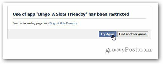 bingo automaty facebook obmedzený