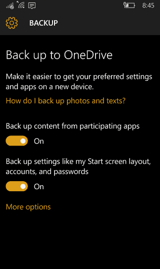 Späť na OneDrive