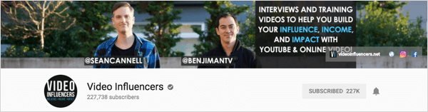 Video Influencers je kanál, ktorý produkuje týždenné rozhovory.