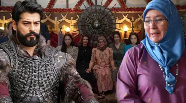 Kráľovná Malajzie je fanúšikom Establishment Osman: V každej epizóde dávate lekcie histórie