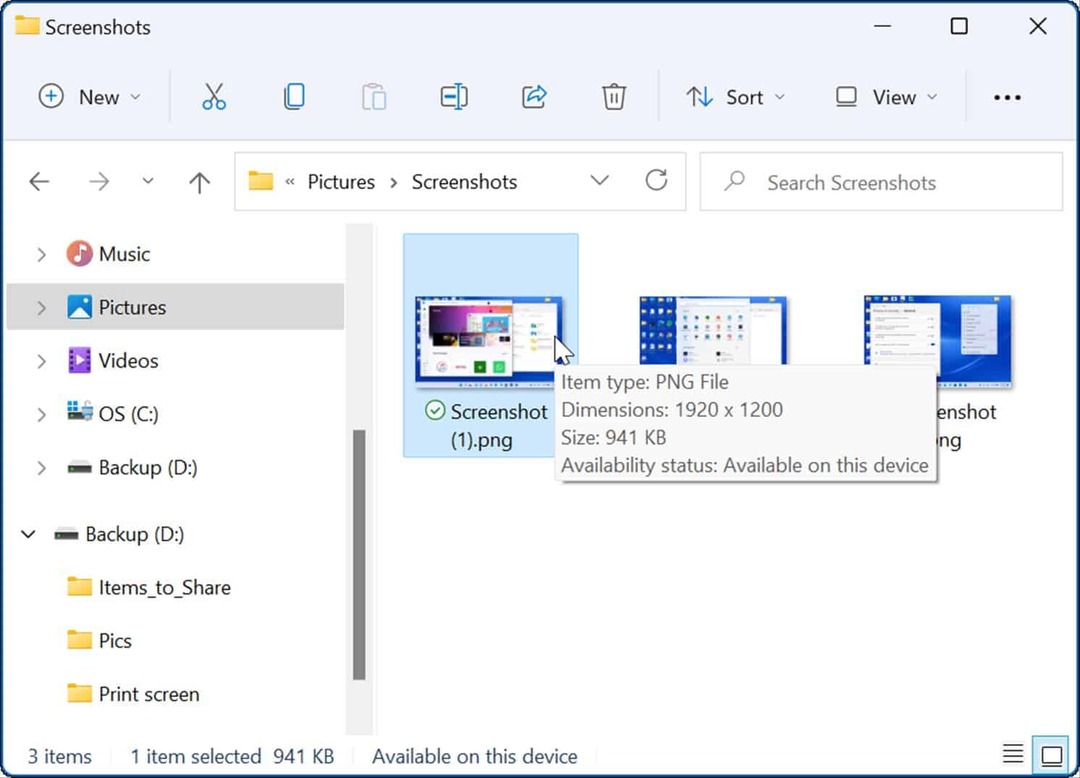 uložiť snímku obrazovky Obrázky urobia snímku obrazovky v systéme Windows 11