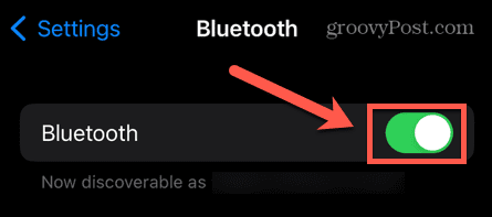 iphone je zapnutý bluetooth