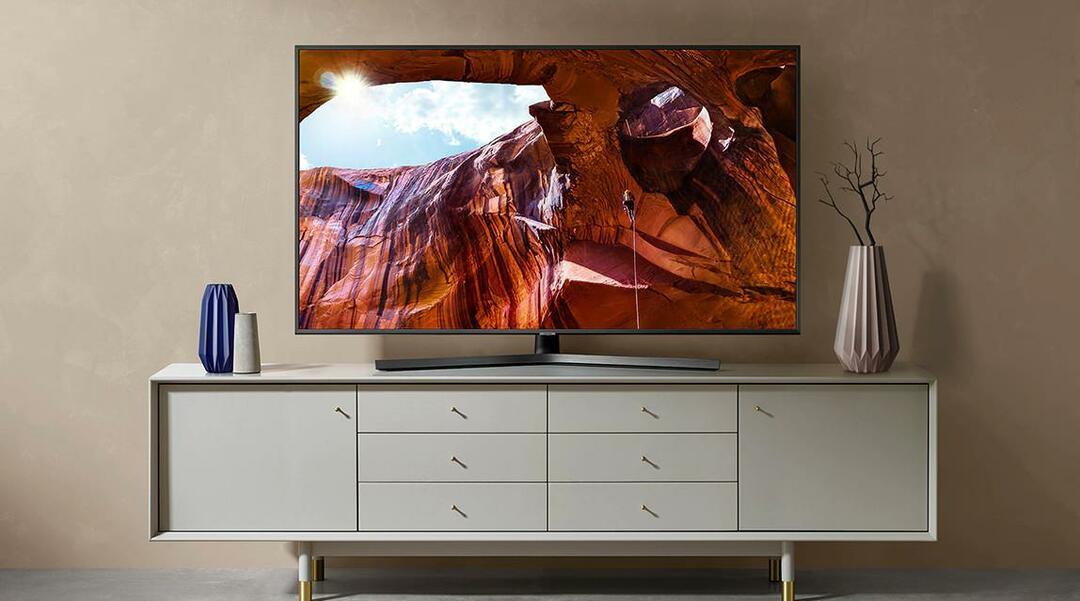 kryštálový uhd televízor Samsung 58au7000 58