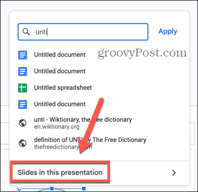Slides google odkazujú na snímky v tejto prezentácii