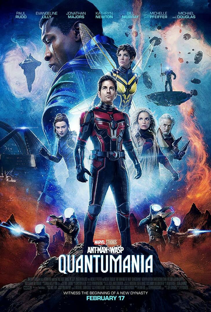 Filmový plagát Ant-Man and the Wasp: Quantumania