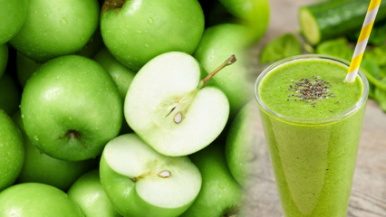 Aké výhody majú zelené jablká? Ak pravidelne pijete zelené jablko a uhorkovú šťavu ...
