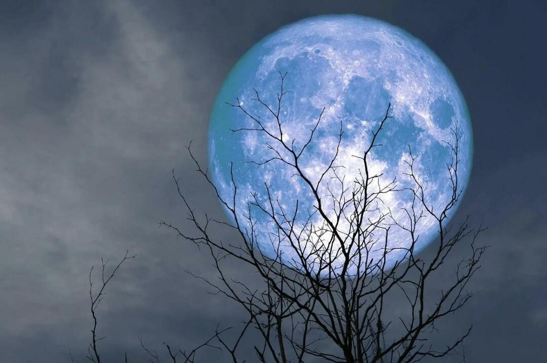 Čo je modrý mesiac