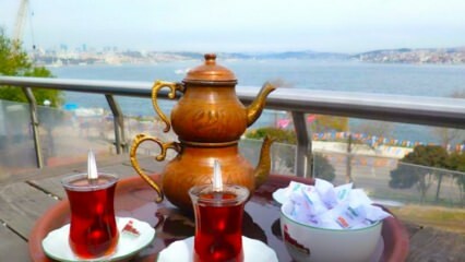 Rodinné čajové záhrady na európskej strane Istanbulu