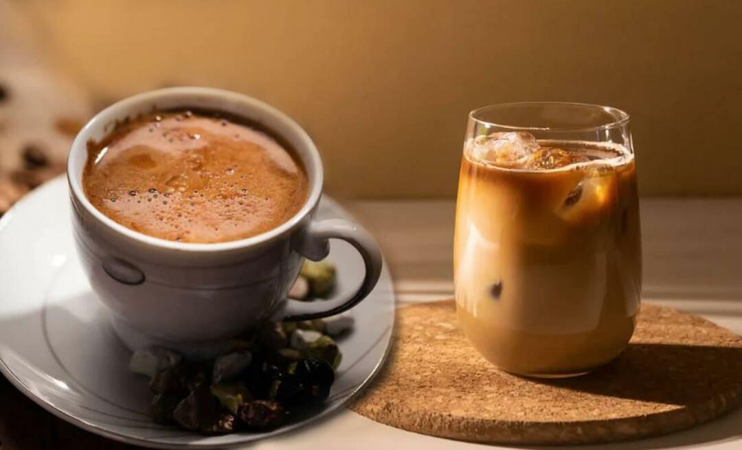 Ako pripraviť ľadovú kávu s tureckou kávou? Príprava studenej kávy z tureckej kávy