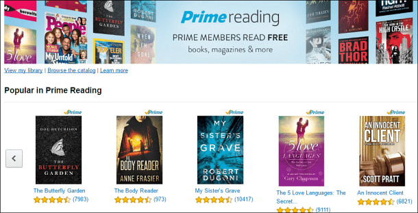 Amazon ponúka prvotné čítanie: ponúka tisíce bezplatných kníh a časopisov