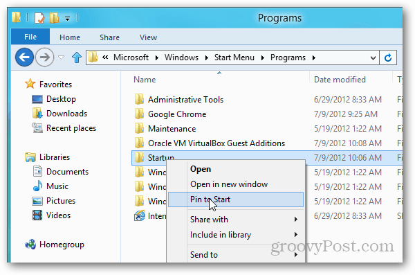 Windows 8 pin začať