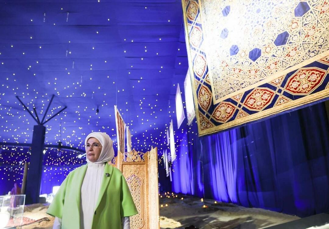 Emine Erdoğan navštívila výstavisko Expo v Samarkande