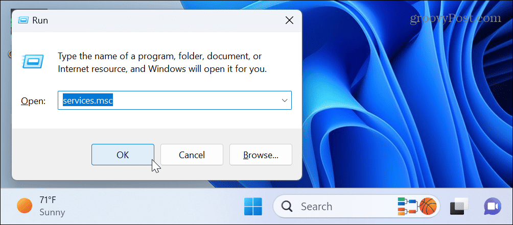 Opravte chybu Windows Update 0x8007001d