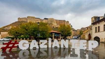 Gaziantep historické miesta a prírodné krásy