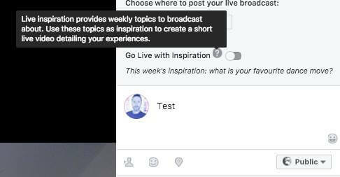 Zdá sa, že Facebook testuje novú funkciu živého videa, ktorá poskytuje vysielateľom týždenné témy týkajúce sa vysielania.