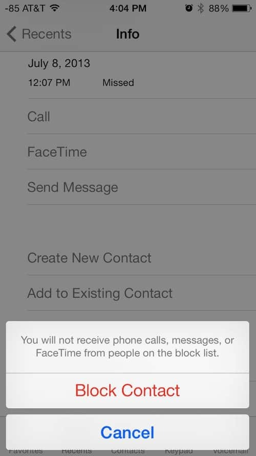 Apple iOS 7 pridáva schopnosť blokovať nechcené hovory a texty