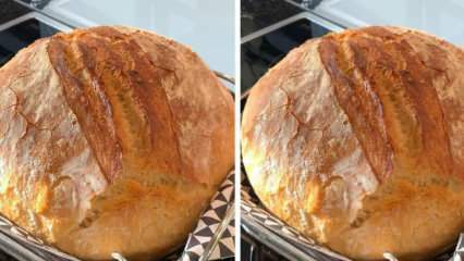 Ako pripraviť chrumkavý chléb na dedine? Najzdravšia recept na chlieb v dedine