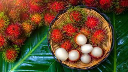 Čo je liek Rambutan? Aké sú výhody ovocia Rambutan? Ako jesť rambutan?
