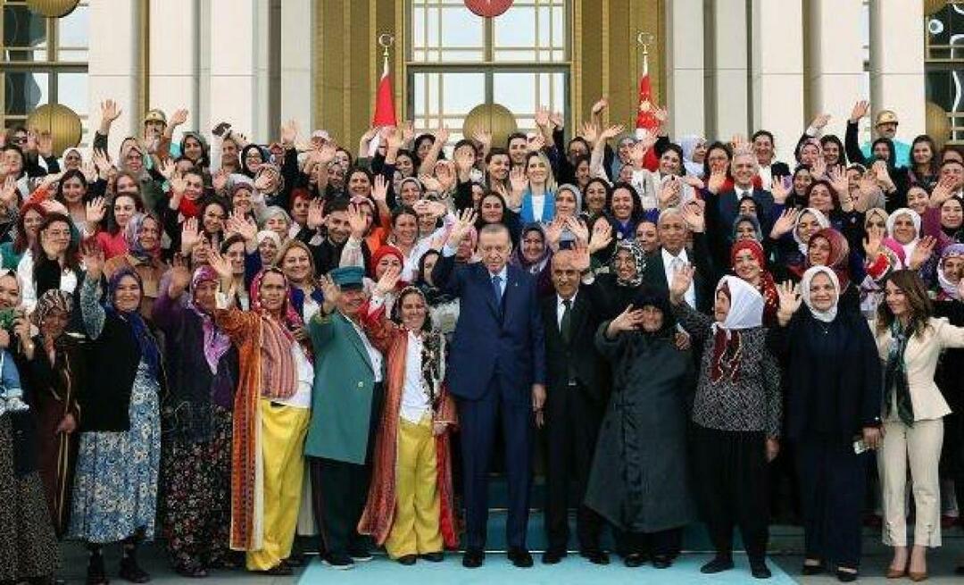 Emine Erdogan zdieľala z programu „Ženy, ktoré zanechávajú stopu na pôde“!