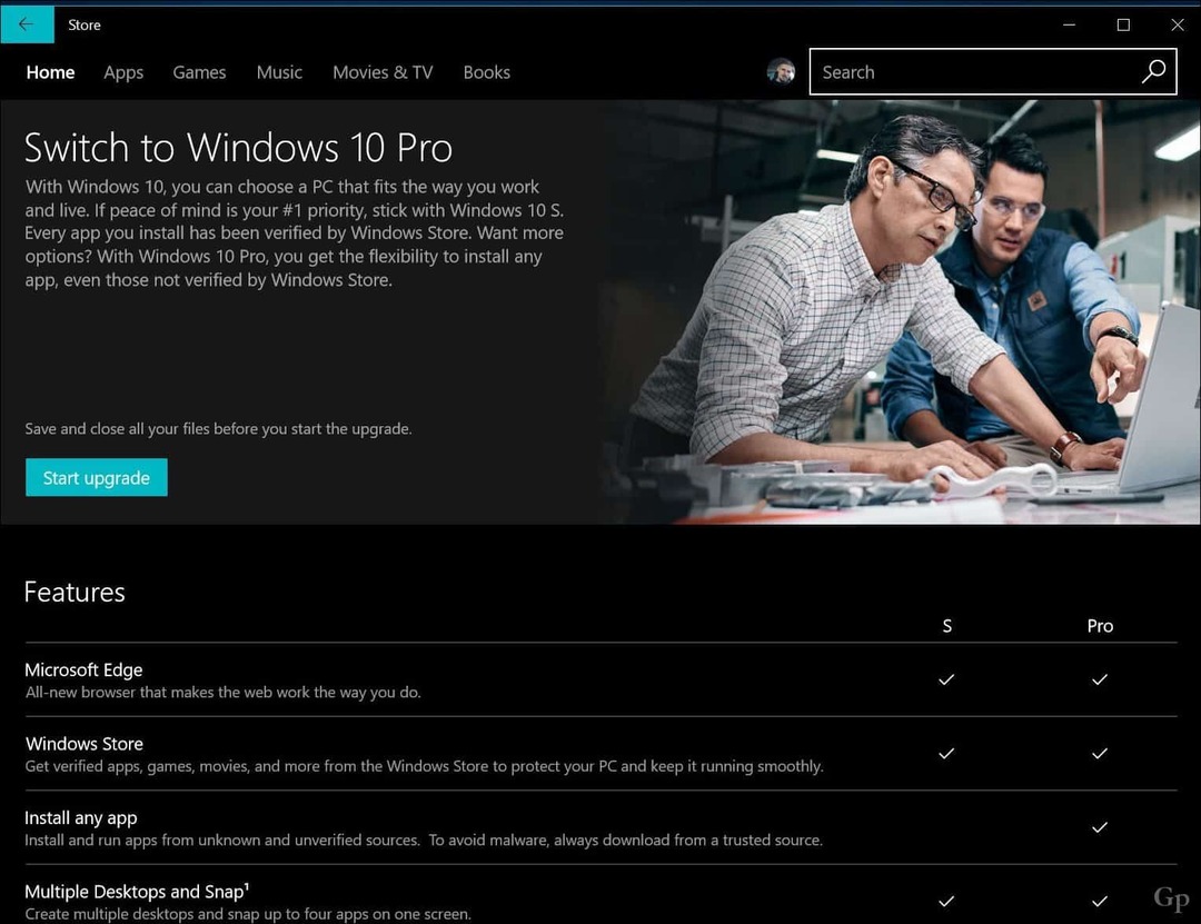 Spoločnosť Microsoft uľahčuje inštaláciu systému Windows 10 S pre každého