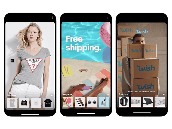 Okrem zavedenia integrácie s Amazonom Snapchat v októbri sprístupní reklamy Shoppable Snap všetkým inzerentom prostredníctvom svojej samoobslužnej platformy na nákup reklám.