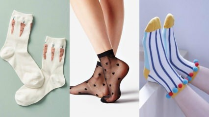Ako nosiť vzorované ponožky? Ponožky sezóny so vzorom trendu