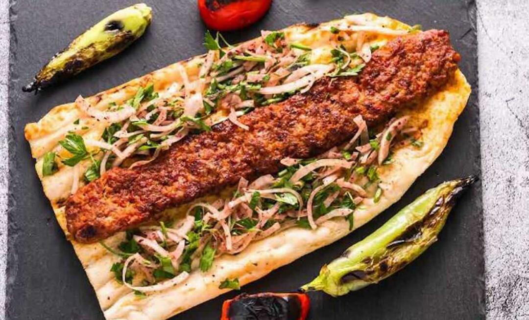Harbiye Kebab, ktorý bude chutiť ako v reštaurácii! Ako pripraviť Harbiye Kebab?