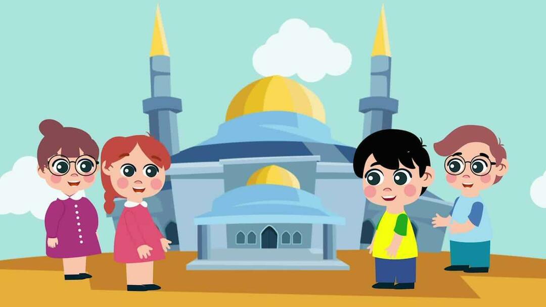 Ako vysvetliť deťom Jeruzalem, kde naša prvá qibla je Masjid al-Aqsa