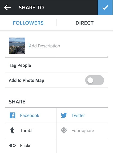 prepájanie sociálnych profilov s instagramom