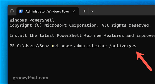 Povoliť správcu v systéme Windows 11