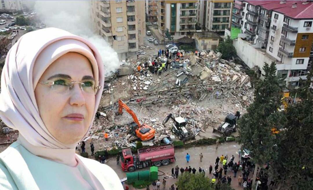 Prvá dáma Erdoğan: Naše srdcia sa rozhoreli správou o zemetrasení!