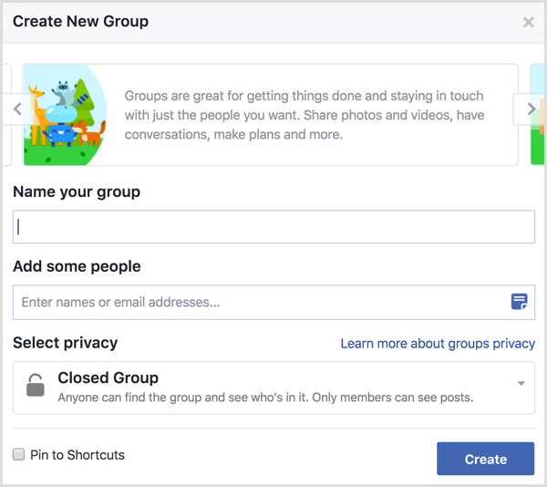 Facebook vytvorí novú skupinu