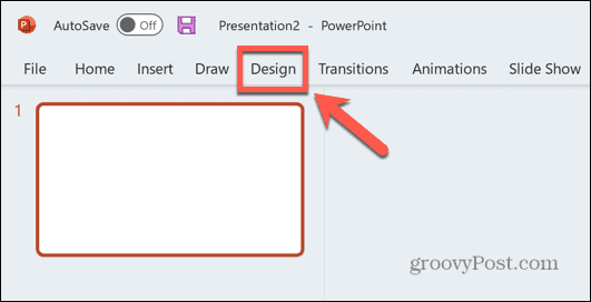 ponuka dizajnu powerpoint