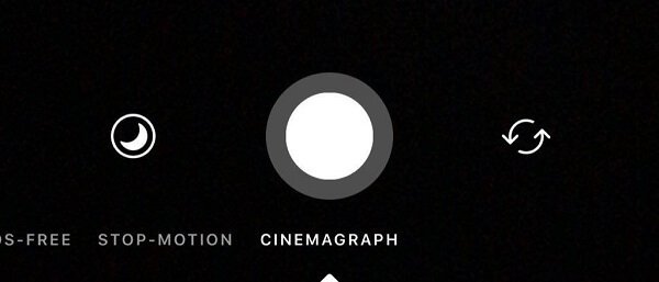 Instagram testuje vo fotoaparáte novú funkciu Cinemagraph.